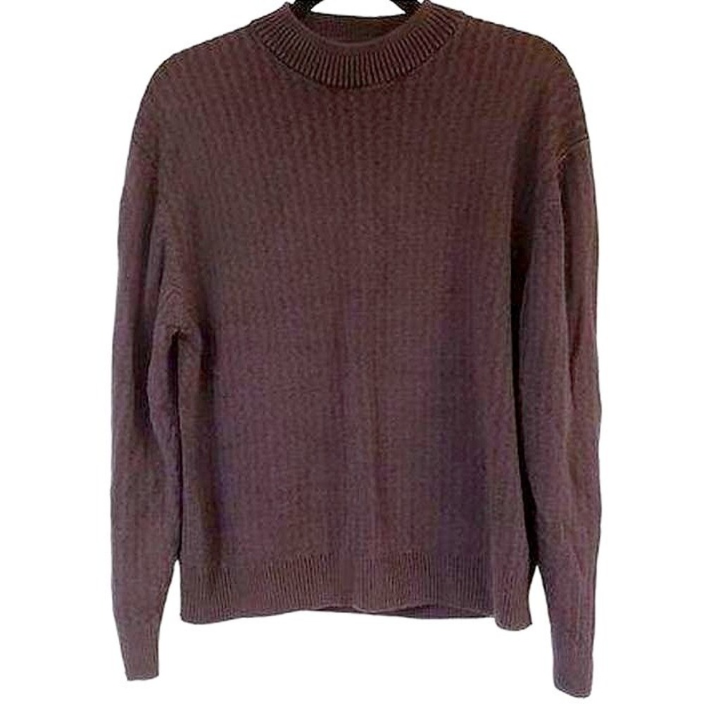 Vintage Baracuta Sweater Men's‎ size Large ribbed gray brown